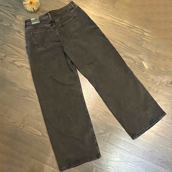 Wild Fable NWT High-Rise Baggy Jeans - Black: Relaxed Fit, Denim, Full Length, - Picture 6 of 7